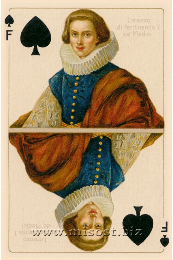 Игральные карты - Великие Герцоги Тосканы (Playing Card Grand Dukes of Tuscany)