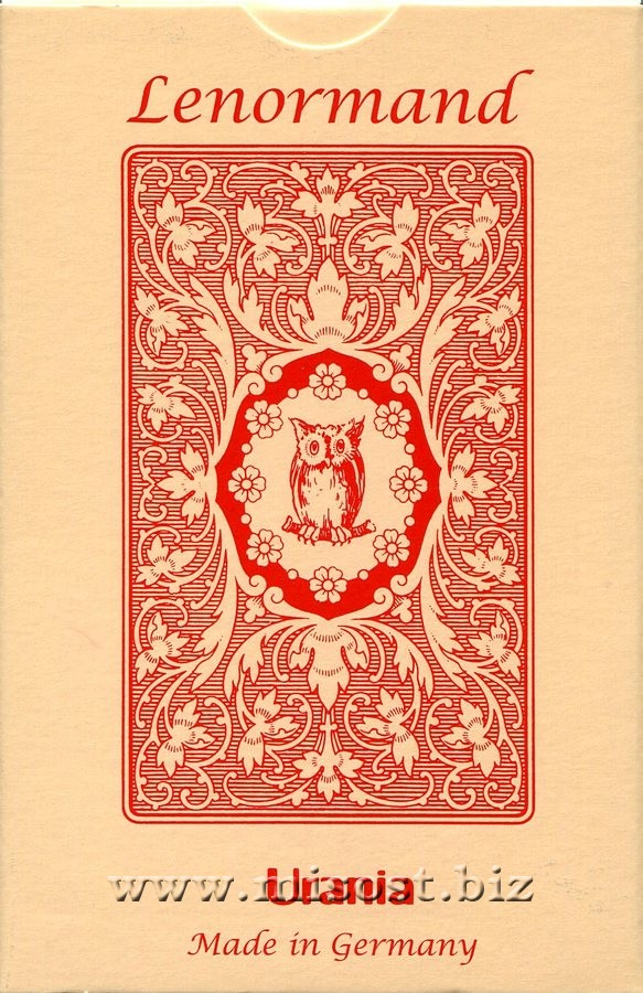 Оракул Ленорман Красная Сова (Mlle Lenormand Red Owl)